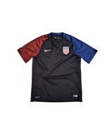 Nike 2016 USA Jersey Mens Mediu Black Blue Red Short Sleeve Dri Fit Athl... - $19.00
