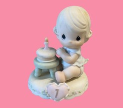 Precious Moments &quot;Birthday Wishes&quot; 1st Birthday Figurine - £15.13 GBP