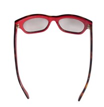 Valentino V656S 240 Red Tortoise Rockstud Sunglasses Italy V Logo image 3