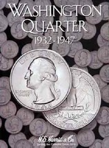 Washington Quarters Coin Folder Album #1 1932-1947 by H.E. Harris - $9.99