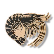 Sign - CUSTOM - Shrimp (BLACK, 18x17 Inches) - $9.79+