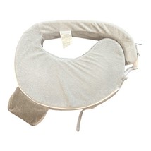 My Brest Friend Nursing Pillow for Breastfeeding, Gray Slipcover, Adjustable image 8