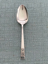 Oneida Community 1936 CORONATION Silverplate 8.5&quot; Large Serving Spoon - £11.89 GBP