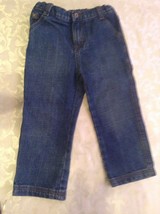 Wrangler jeans carpenter Size 3 Toddler blue denim western rodeo boys - £11.12 GBP