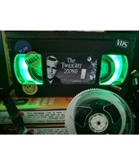 The Twilight Zone Classic VHS Tape Night Light table lamp stunning L@@k - £20.14 GBP