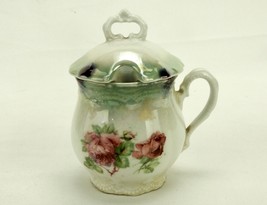 Lehmann &amp; Sons Antique Porcelain Condiment Jar w/Lid, No Spoon, Made in Germany - £31.29 GBP