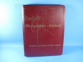 Kodak Photographic Notebook For Material Supplementing Handbooks 1962 - $27.83