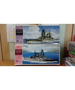 NIB Nichimo 1/500 Nagato and Mutsu Motorized IJN Battleships Rare - $189.05