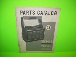 Rock Ola Model 444 445 Original Jukebox Phonograph Parts Catalog Supplem... - £27.38 GBP