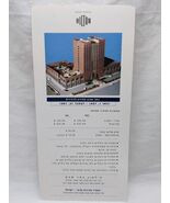 1997 Israel Beer Sheva Hotel Flyer Brochure Sheet 4&quot; X 8 1/4&quot; - $1,272.70 MXN