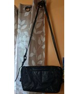 Frye And Co Jolie Black Leather Hobo Purse D1 - $60.73 CAD