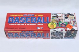 VINTAGE SEALED 1988 Fleer Baseball Factory Set 660 Cards Holiday Christmas Box - £39.56 GBP