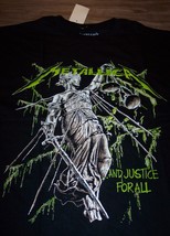 Metallica And Justice For All T-Shirt Mens Small New w/ Tag Band Metal - £15.82 GBP