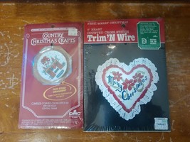 New Vtg Deadstock Lot Edge Thread Country Craft Christmas Sewing Cross Stitch... - £14.54 GBP