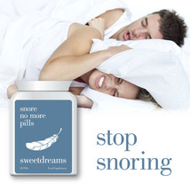 Sweet Dreams Snore No More Pills – Stop Snoring ANT-SNORE Sleep Well - $26.81