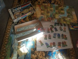 Vintage 1985 Hasbro GI JOE Milton Bradley Commando Attack Game Board (fo... - $30.39