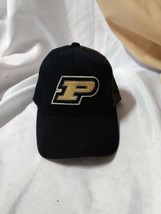 Purdue Boilermakers NCAA TOW Color Up Stretch Fitted Hat S/M - £11.17 GBP