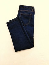 g21 Women&#39;s Skinny Leg Blue Jeans Size 11 Stretch Low Rise Denim - $13.85