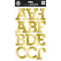 Me and My Big Ideas MAMBI Sticks Large Alphabet Stickers Aurora Gold Foil - £21.26 GBP