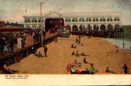 Asbury Park,New JERSEY-THE ARCADE-1909 Antique Postcard bk67 - £3.72 GBP