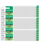 Seizaiken 364 SR621SW 1.55V 0%Hg Silver Oxide Watch Battery (500 Batteries) - $294.37