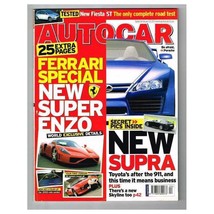 Autocar Magazine 25 January 2005 mbox2821 Special Issue - Ferrari New Super Enzo - £3.85 GBP