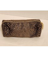 Estee Lauder Cosmetic Bag (Bag Only) - Brown Snake Print Y2K Glam Bag - New - £8.55 GBP