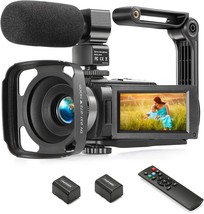 Full Hd 1080P 30Fps 36Mp 16X Digital Zoom Camera, Ir Night Vision Vlogging - £101.99 GBP