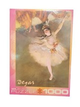 EuroGraphics Ballerina by Edgar Degas 1000 Piece Puzzle 19 1/4&quot; x 26 5/8&quot; - $19.78