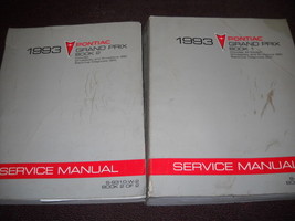 1993 Pontiac Grand Prix Service Shop Repair Workshop Manual Set 2 Volume - $19.95