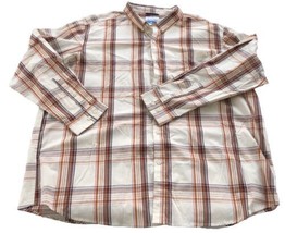 Columbia Mens 4XT Rustic Plaid Shirt Long Sleeve - £15.72 GBP