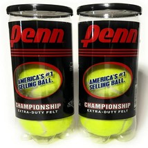 Championship Tennis Balls Extra Duty Felt Pressurized Tennis Balls (2 Cans - 6 B - £91.94 GBP