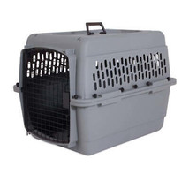 Aspen Traditional Dog Kennel Hard-Sided Gray 1ea/28 in - £74.34 GBP