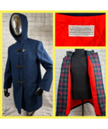Vintage Pendleton Thinsulate 3M Lana Uomo Grande Giacca Duffle Coat Fatt... - $130.33