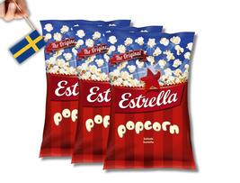 3 bags Estrella Popcorn  65g (2.29oz) - $15.90