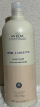 Aveda Color Conserve Conditioner 33.8 oz liter (NEW, Original) - £67.10 GBP