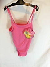 Girls Toddler Swimsuit Infant New pink Sz 18 24 Months - £4.64 GBP