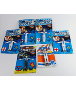 My Career Bendable Figures Lot of 6 Male and Female Doctor, Police Offic... - $79.19