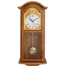 Kempston Oak Pendulum Clock - $215.00