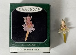 Hallmark Keepsake Ornament, Snowflake Ballet Series #2 1998, Ballerina Miniature - £7.11 GBP