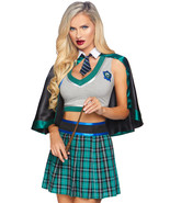 3 PC Sinister Spellcaster  includes crop top with badge accent  high wai... - £69.84 GBP