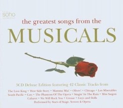 Greatest Songs From The Musicals  3 CD Set 42 Songs Various Artists - £6.92 GBP