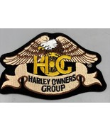 Harley Owners Group H.O.G. Embroidered Patch With Eagle Design Biker - $275.58 MXN