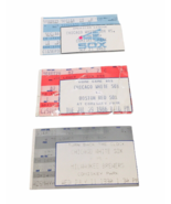 Vtg LOT of (3) MLB Ticket Stubs 1980s 90 Chicago White Sox Sammy Sosa 2 ... - £52.27 GBP