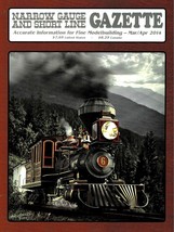 Narrow Gauge and Short Line Gazette Magazine Mar/Apr 2014 Brooks Moguls ... - £8.05 GBP