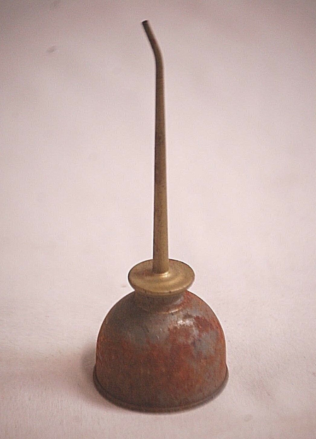 Vintage Sewing Machine Oil Can Brass Stem Mechanics Tool Rat Rod Man Cav... - $14.84