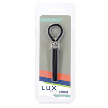 Lux Active Tether Adjustable Cock Tie Silicone Black Lasso/Bolo - £13.54 GBP