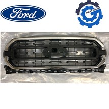 New OEM Chrome w/ Black Grille For 2021 2022 Ford F-150 XLT  ML34-8200-B... - £258.54 GBP