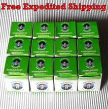 12 X 5G Mini Wangphrom Thai Herbal Green Balm Massage Relieve Pains Dizziness - £34.84 GBP