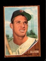 1962 Topps #180 Bob Allison Ex Twins *X73083 - £5.75 GBP